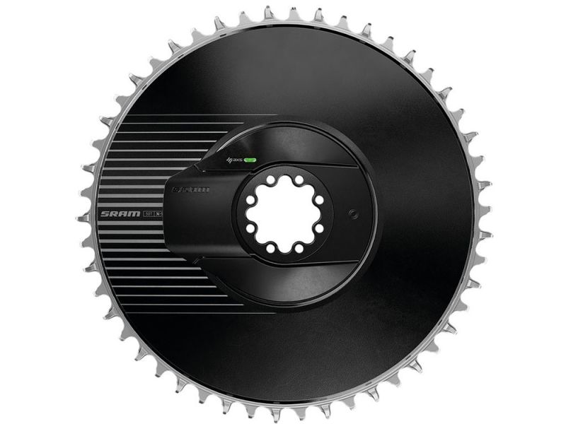 SRAM Red AXS E1 Aero Powermeter Kit (44 Zähne | schwarz / silber)