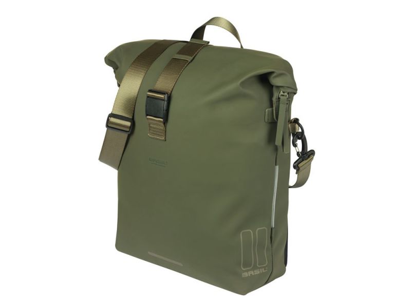 Basil SoHo MIK Studs Umhängetasche (17 Liter | moosgrün)