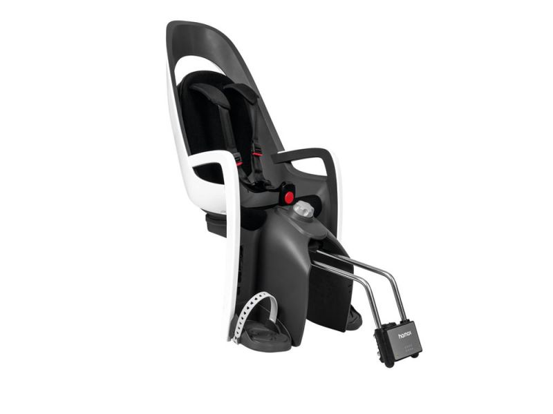 Hamax Caress Kindersitz (Befestigung Rahmenrohr | grau / weiß / schwarz)