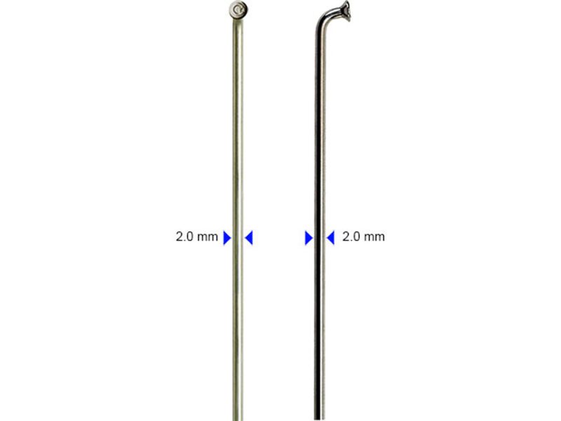 Messingschlager M28351202 Speichen (256 x Ø 2.0mm | silber)