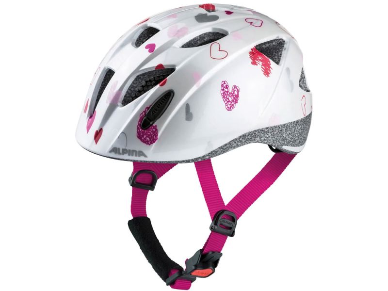 Alpina Ximo Fahrradhelm (weißer Bär)-49-54cm