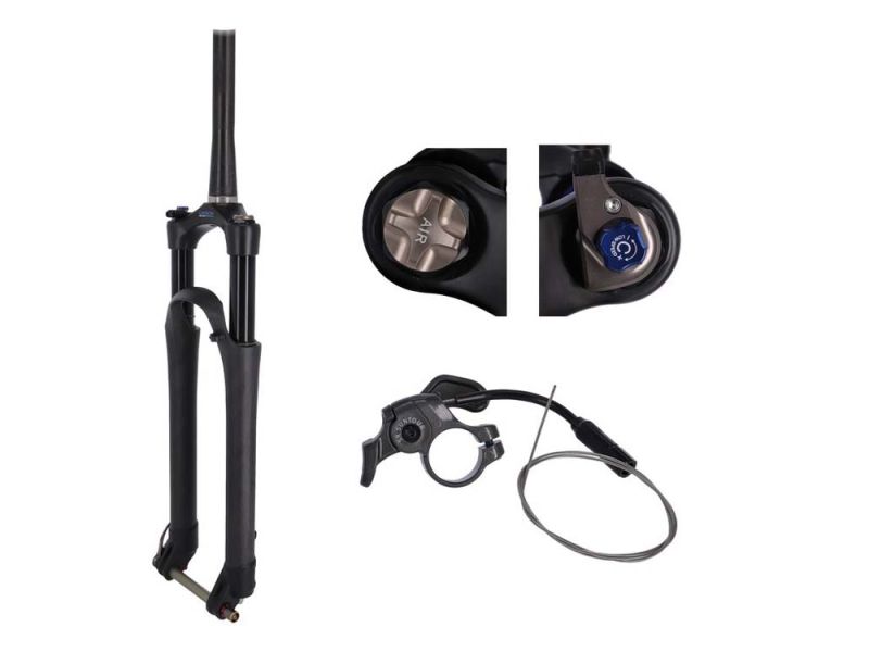 SR Suntour AXONwerx PCS RL-RC 15QL Ti Federgabel (29" | Carbon 1 1/8" | SL 255 AHead | 100mm)