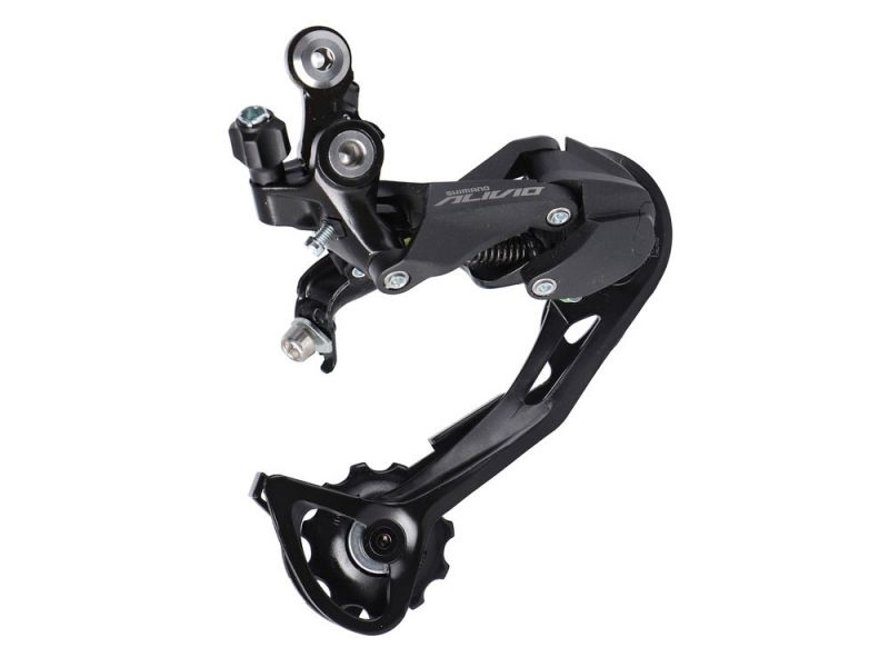 Shimano Rear derailleur Alivio RD-M3100GS 9-fold Shadow (black / silver)