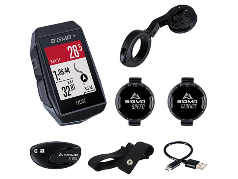 Sigma ROX 11.1 EVO GPS Computer (Sensor-Set | (schwarz)