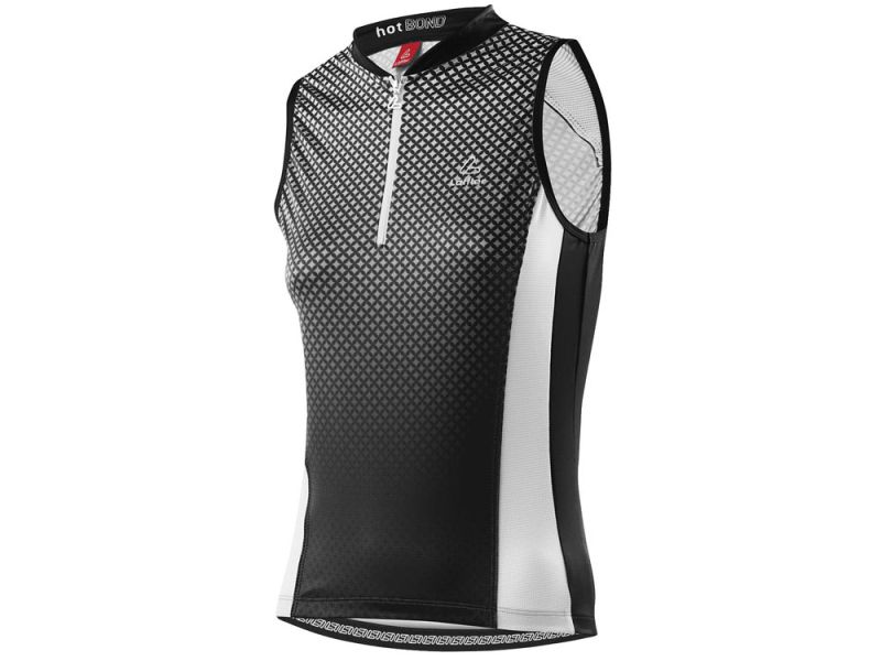 Löffler Hotbond HZ Tank Top women (black / white)