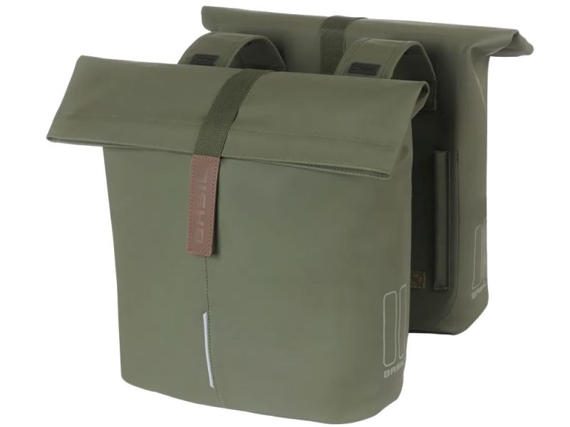 Basil City Doppelpacktasche (28-32 Liter | moss green)