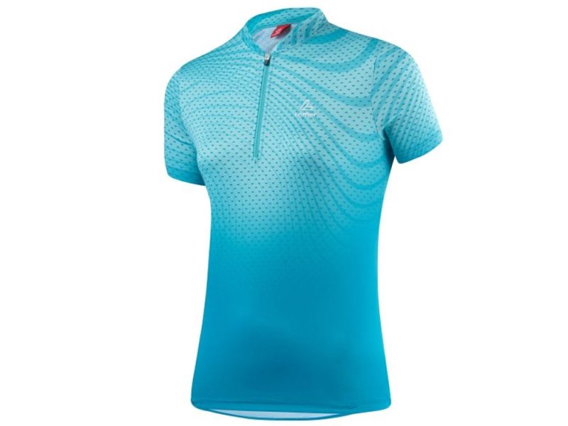 Löffler Java cycling jersey women (blue)