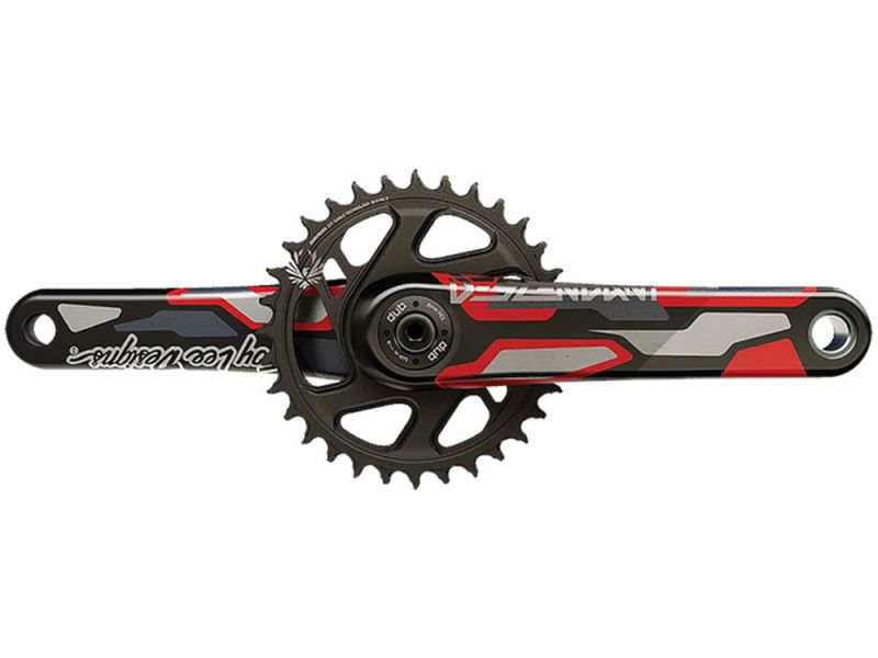 Truvativ TroyLee DH DUB73 165 crankset (10-11f.car | red | 32 teeth .X-Syn2 | DM)