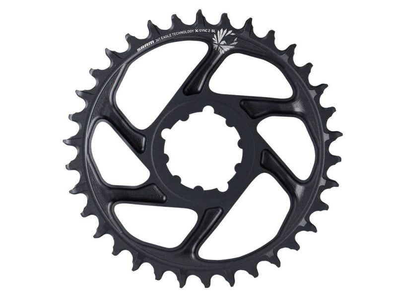 SRAM X-Sync2 SL Eagle Boost chainring (34 teeth | 12-speed | grey | Alu | offset 3mm | DM)