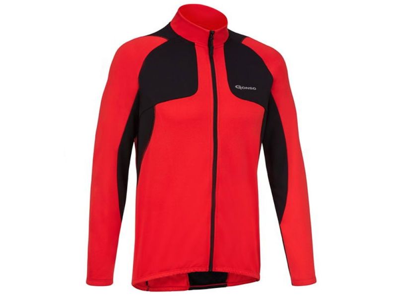 Gonso Dom cycling jacket men (black / red)