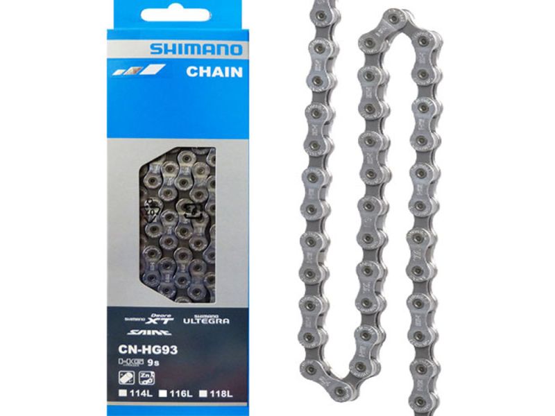 Shimano HG93 Fahrradkette MTB (116 Glieder | 9-fach)