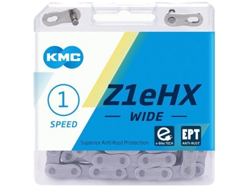 KMC Z1eHX EPT Wide Fahrradkette (112 Glieder | 1-fach | silber)