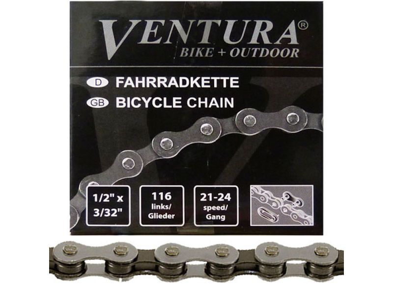 Messingschlager Ventura Fahrradkette (116 Glieder | 8-fach)