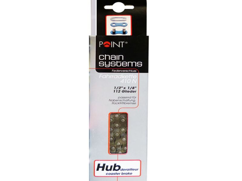 Point POINT Fahrradkette (112 Glieder | braun)