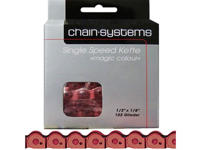 Point BMX Fahrradkette (rot)