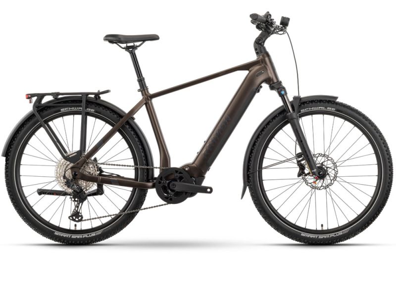 Raymon Tourray Ultra High | Trekking E-Bike | 27.5" | 800Wh Yamaha PW-X3 | brown
