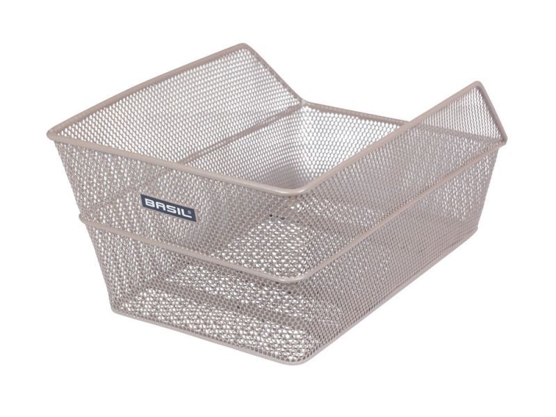 Basil Cento Hinterradkorb (nude metallic)