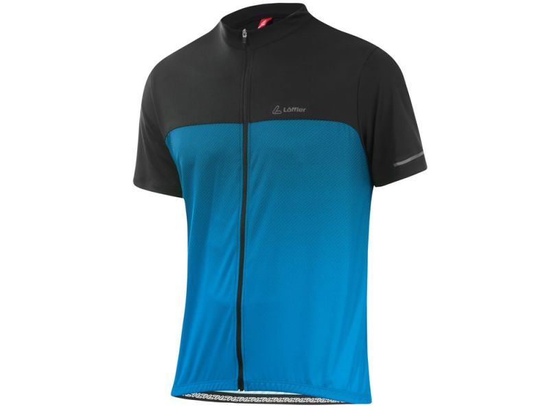 Löffler FZ Flow cycling jersey men (blue / black)