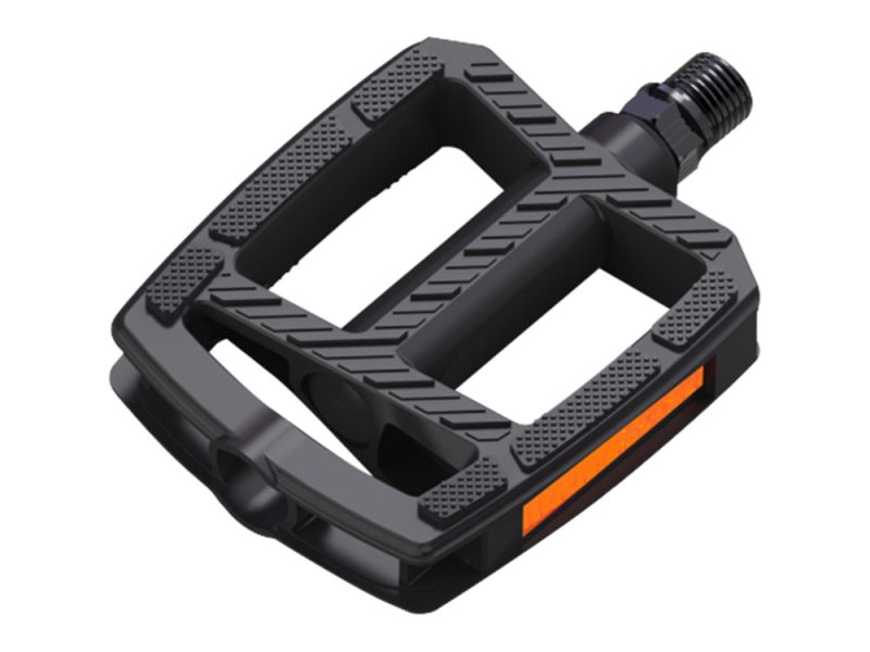 Point Trekking/City Monoblock Fahrradpedale (schwarz)