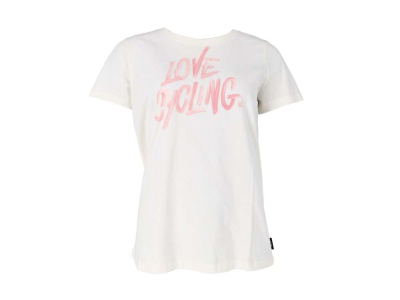 XLC Love Cycling JE-C27 T-Shirt Damen (weiß / rosa)