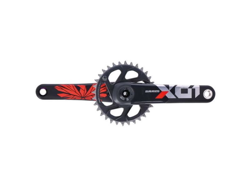 Sram X01 Eagle SuperBoost+ DUB Kettenradgarnitur (170mm | rot | 32 Zähne | X-SYNC2 | DM | 12-fach C2)