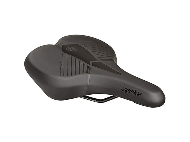 ergotec ES COMFORT PLUS Fahrradsattel (soft | schwarz)