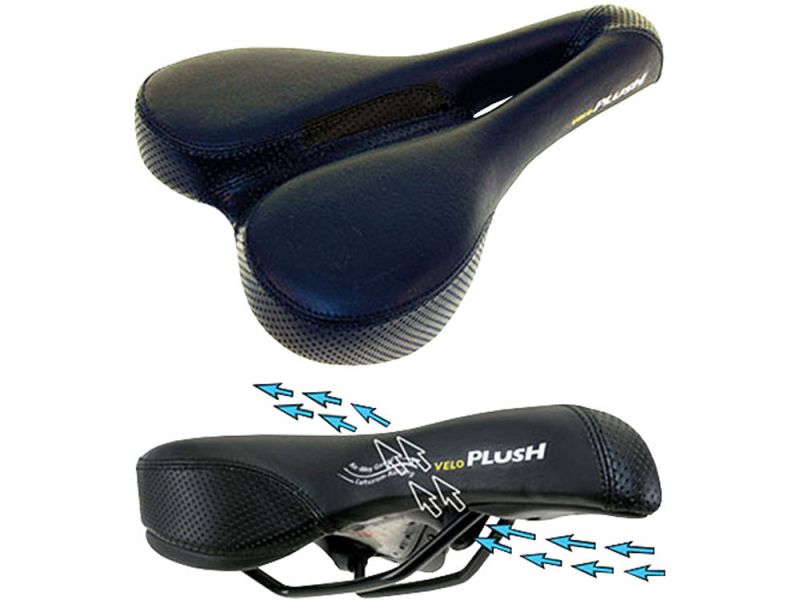 Velo Deep Channel Trekking Fahrradsattel Damen