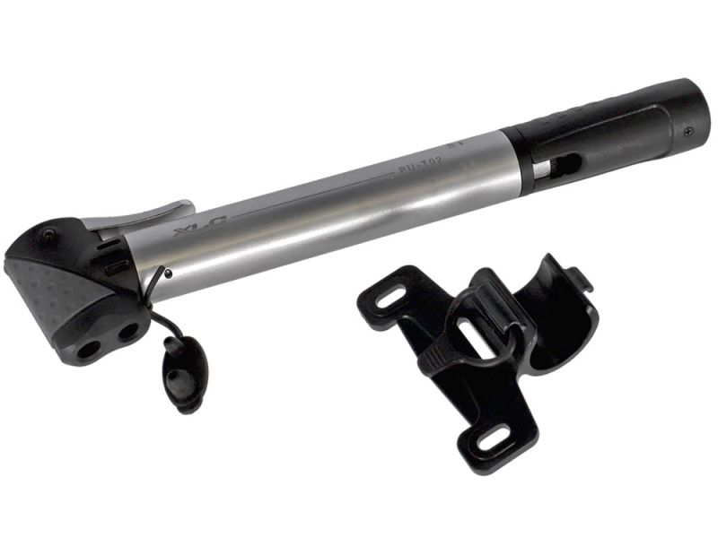 XLC Beta PU-T02 Fahrradpumpe Teleskop (7 bar | 230mm | Dualkopf)