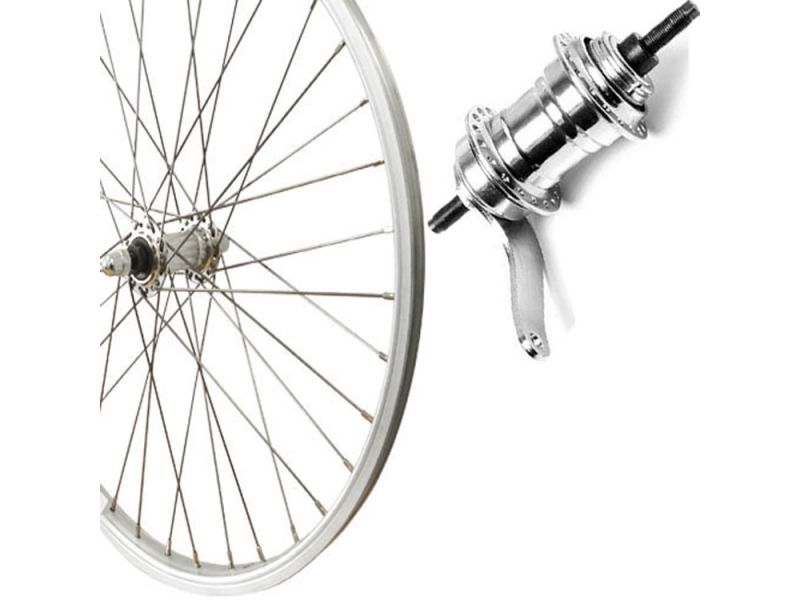 Roland Hinterrad (24“ | RBN | Rücktritt | silber)