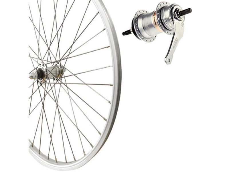 Roland 19-507 24" Hinterrad (36 Loch | Nexus 3 Nabe (silber)