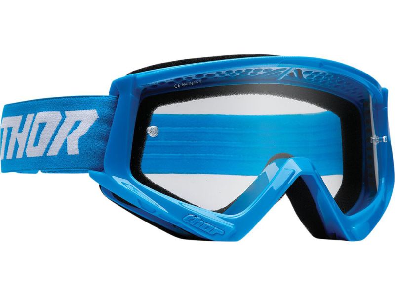Thor Combat Racer Sonnenbrille Jugendliche (blau / weiß)