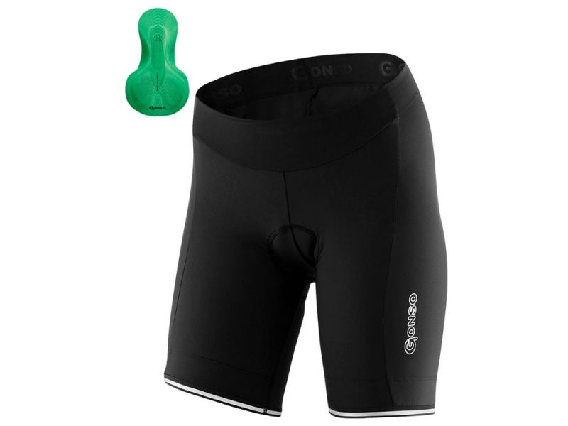 Gonso Sitivo Green cycling shorts women