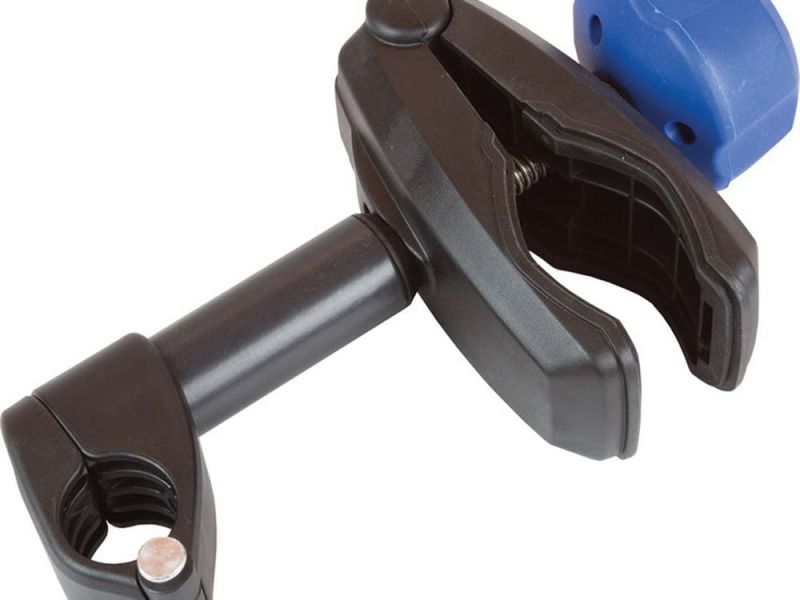 XLC CC-X09 Fahrradrahmenhalterung für Heckträger (kurz | Azura Xtra / Easy 20)