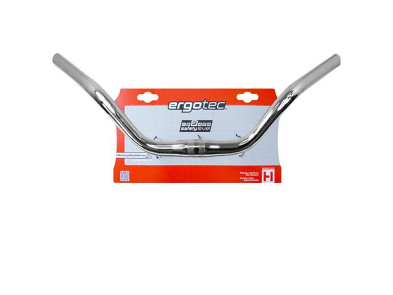 ergotec Cruiser Lenkerbügel Stahl verchromt mit Hänger (ø25