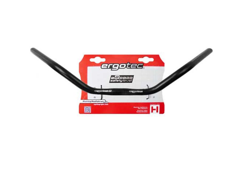 ergotec Cruiser Lenkerbügel Alu mit Hänger (schwarz)