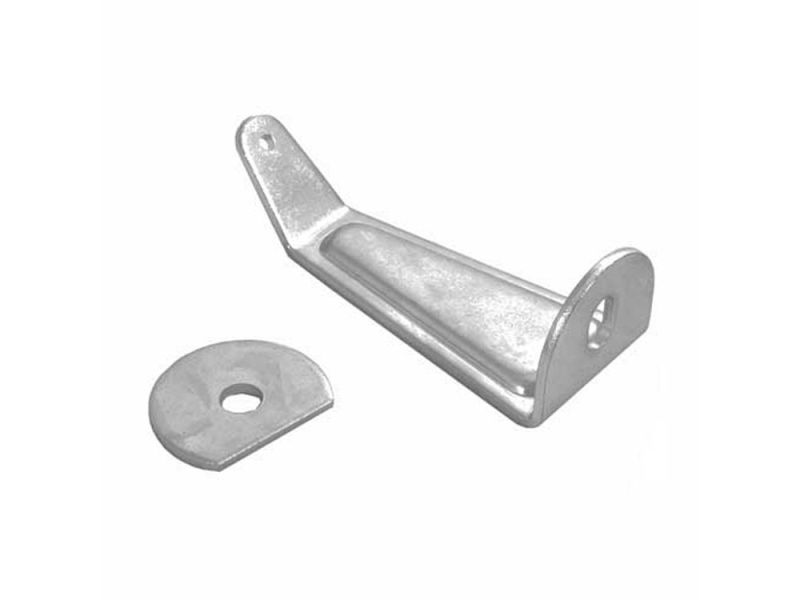 Hebie Stahlwinkel mit Unterlegscheibe für Lenkungsdämpfer 695