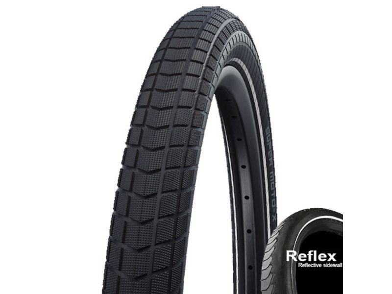 Schwalbe Super Moto-X Performance 20" Drahtreifen (70-406 | schwarz-reflex)
