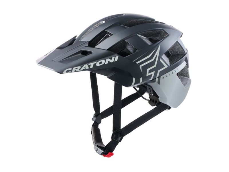 Cratoni AllSet Pro Fahrradhelm (schwarz / mattgrau)