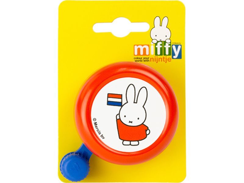 Widek Miffy Kinderfahrrad Klingel (orange/weiß)