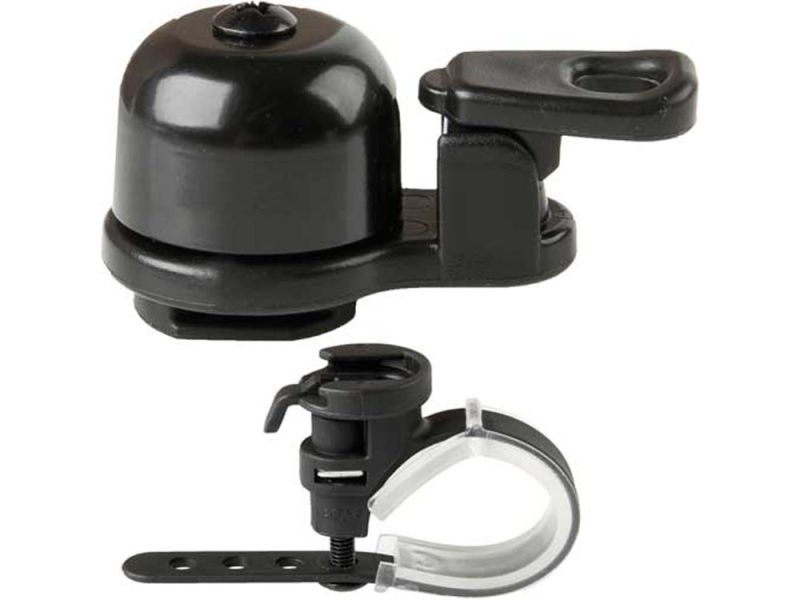Messingschlager Bella Super Mini Fahrradklingel (schwarz)