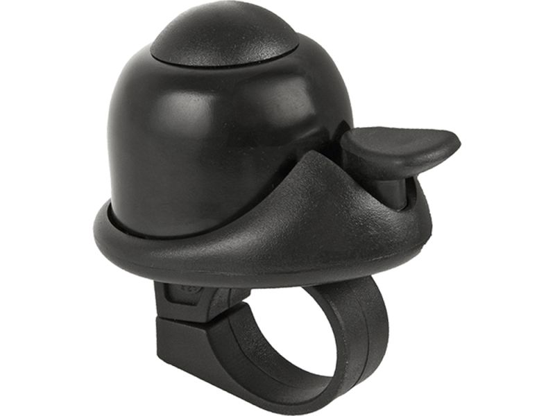 Messingschlager Mini Bella Design Fahrradklingel (schwarz)