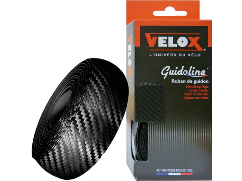 Velox Carbon Lenkerband (schwarz)