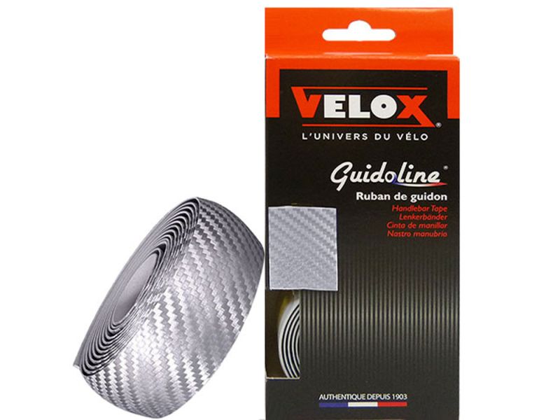 Velox Carbon Lenkerband (silber)