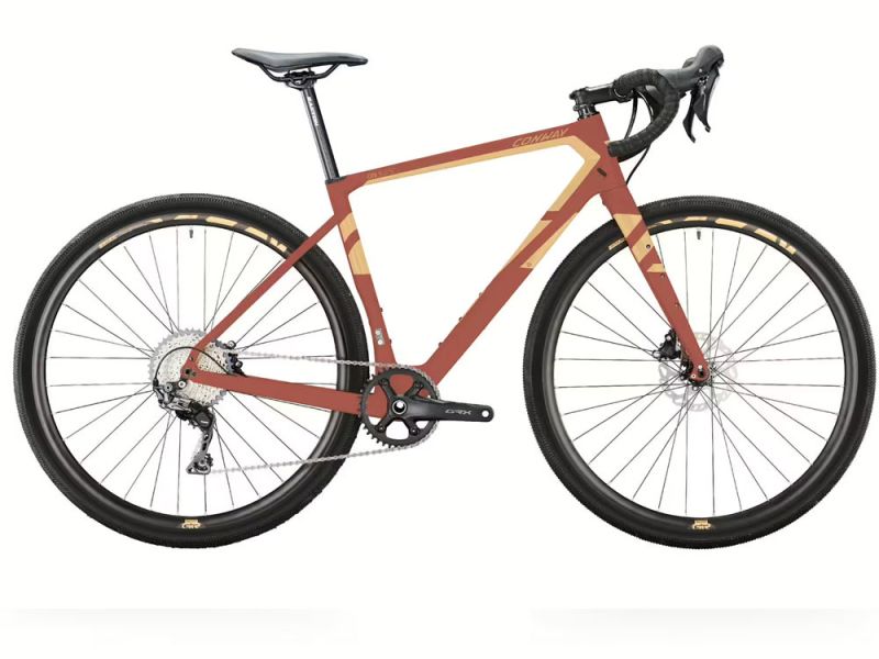 Conway GRV 9.0 SE Carbon | Gravelbike | 28" | rustred matt
