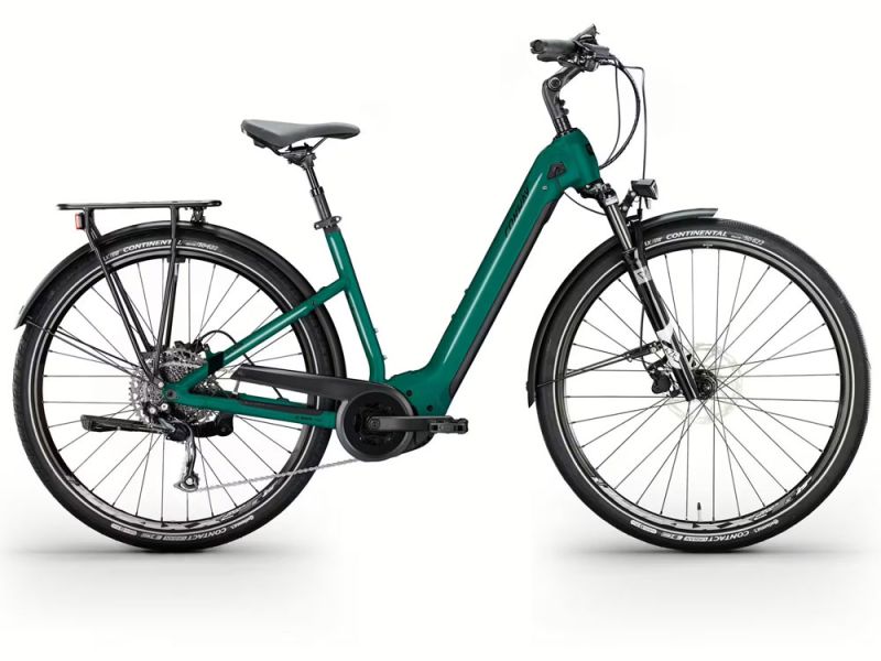Conway Cairon T 3.0 625 Mid | Trekking E-Bike | 28" | 625Wh | Bosch CX | dark teal / black