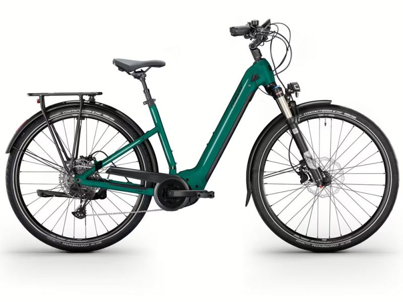 Conway Cairon T 5.0 Low | Trekking E-Bike | 28" | 750Wh | Bosch CX | dark teal / black