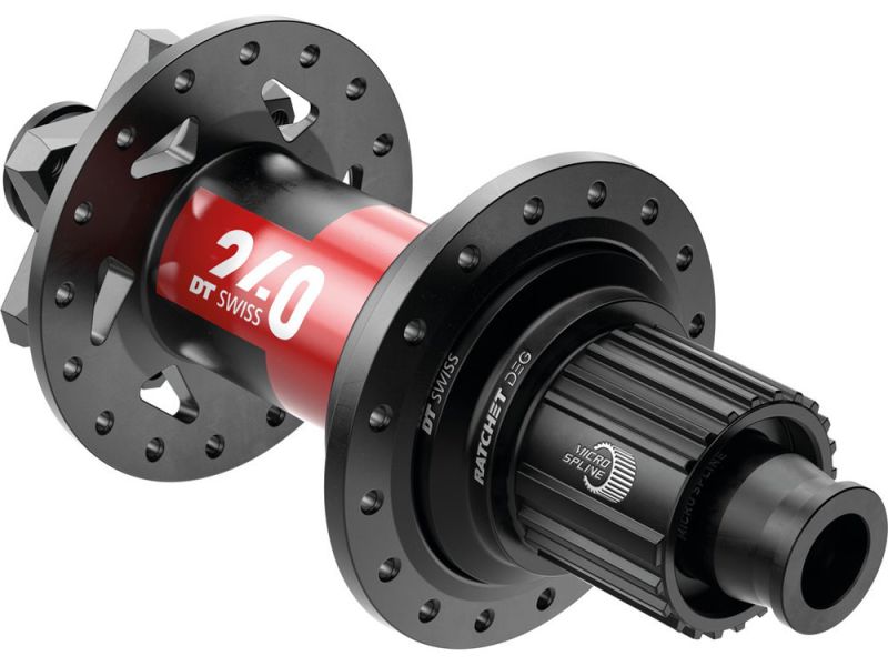 DT Swiss 240 Hybrid DEG90 Hinterradnabe (148/12mm | TA Boost | 28L | IS 6-b | Shimano MS12)