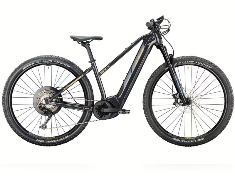 Conway Cairon S 8.0 Mid | E-Mountainbike | 29" | 750Wh | Bosch CX | black metallic / gold matt
