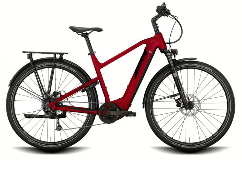 Conway Cairon T 2.0 625 High | Trekking E-Bike | 28" | 625Wh | Bosch | red metallic / black metallic