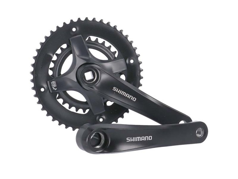 Shimano FC-TY501 Kettenradgarnitur (7/8-fach | 30/46 Zähne | 175mm | o. KSS | 4-kant)